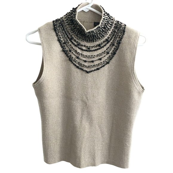 Grace Elements Shell Decorative Beaded Neckline - Picture 6 of 9